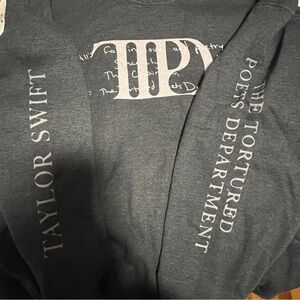 Taylor Swift Famnade Tortured Poets Department crewneck sweatshirt